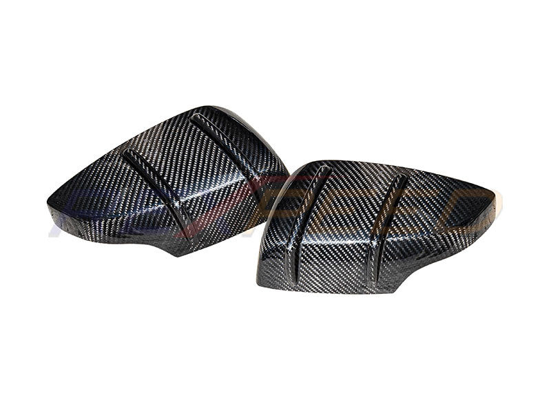 Rexpeed RA-R Style Carbon Fiber Mirror Covers Matte for Subaru WRX/STI