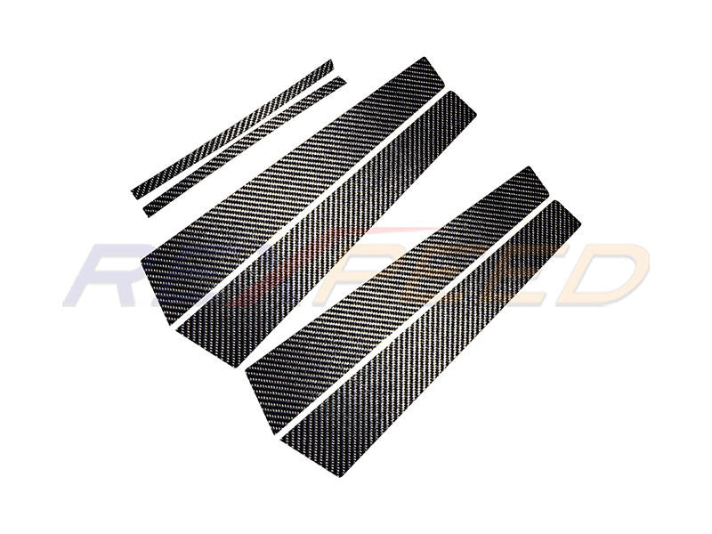 Rexpeed VA Carbon Pillar Trim for Subaru WRX