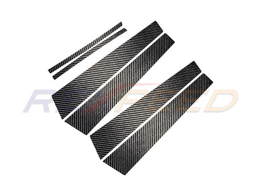 Rexpeed VA Carbon Pillar Trim for Subaru WRX