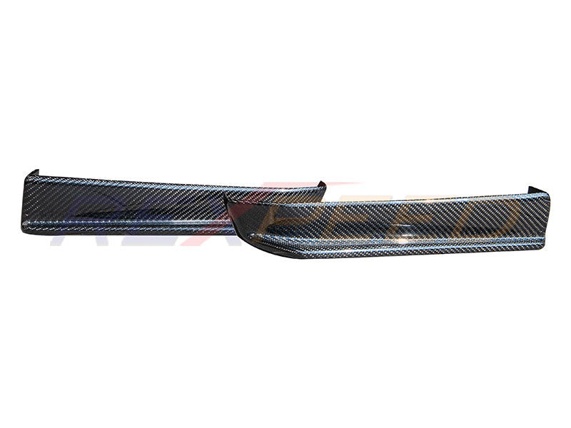Rexpeed VA STI Style Rear Bumper Extensions Carbon