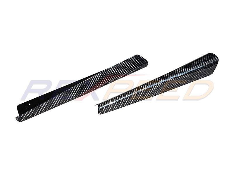 Rexpeed VA Style Carbon Rear Bumper Extensions for Subaru WRX