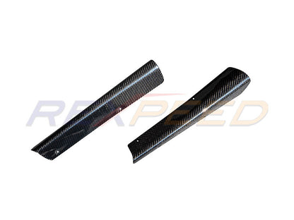 Rexpeed VA Style Carbon Rear Bumper Extensions for Subaru WRX