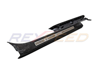 Rexpeed VA WRX/STI Carbon Fiber STI Front Scuff Plate Full Replacement