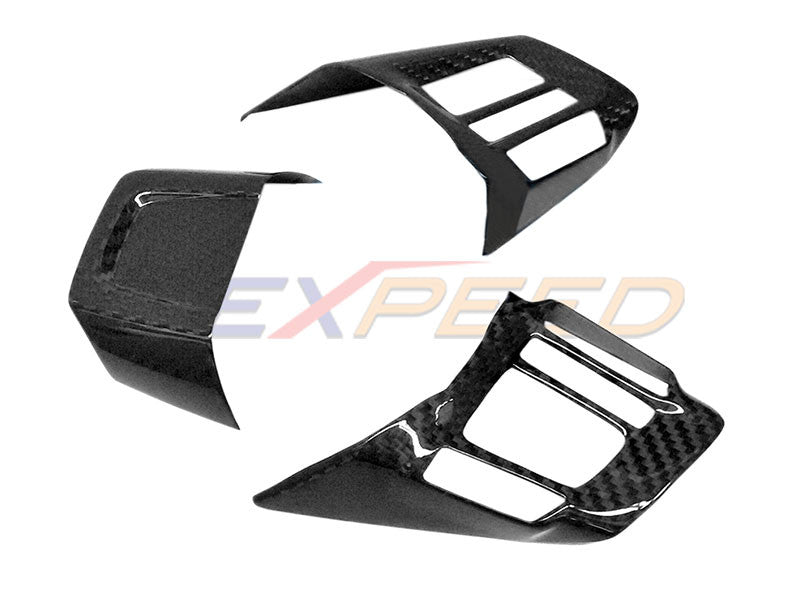 Rexpeed VA Dry Carbon Steering Wheel Cover-A for WRX & STI