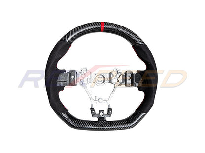 Rexpeed VA WRX/STI Carbon & Alcantara Steering Wheel
