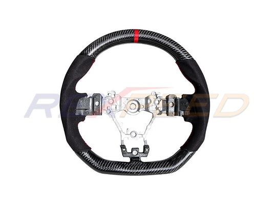 Rexpeed VA WRX/STI Carbon & Alcantara Steering Wheel