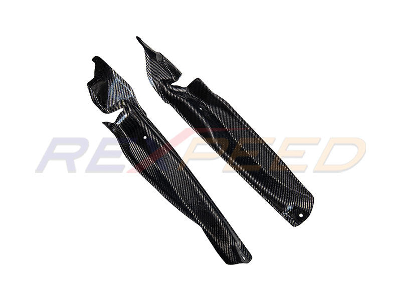 Rexpeed VA WRX/STI Front Fender Inner Air Outlet Duct Dry Carbon