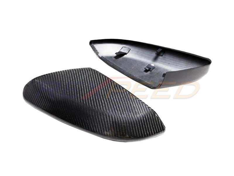 Rexpeed Honda Civic 10th V1 Dry Carbon Mirror Cap Full Replacements