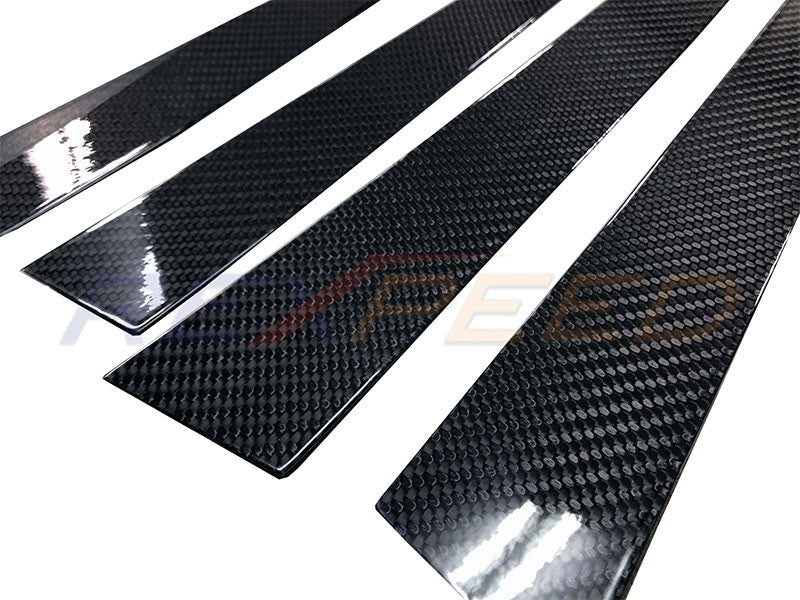 Rexpeed CF Pillars for Mitsubishi Lancer Evolution