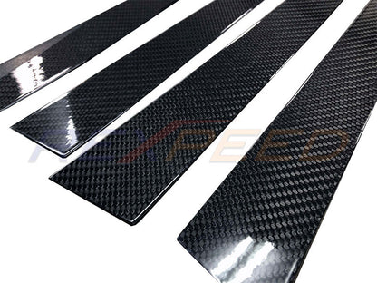 Rexpeed CF Pillars for Mitsubishi Lancer Evolution