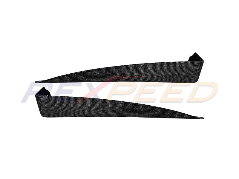 Rexpeed Evo X CF Voltex Style Non Aero Spats for Mitsubishi Lancer Evo