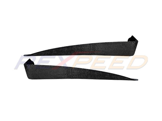 Rexpeed Evo X CF Voltex Style Non Aero Spats for Mitsubishi Lancer Evo