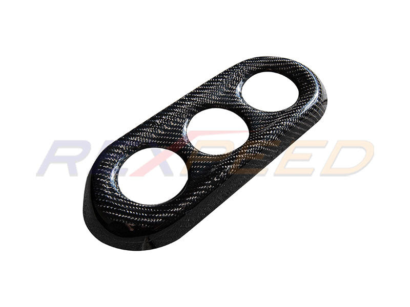 Rexpeed Evo X AC Panel Cover Carbon Fibre for Mitsubishi Lancer