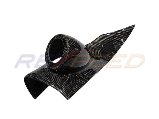 Rexpeed Evo X RHD 52mm CF A-Pillar Pod for Lancer Evolution