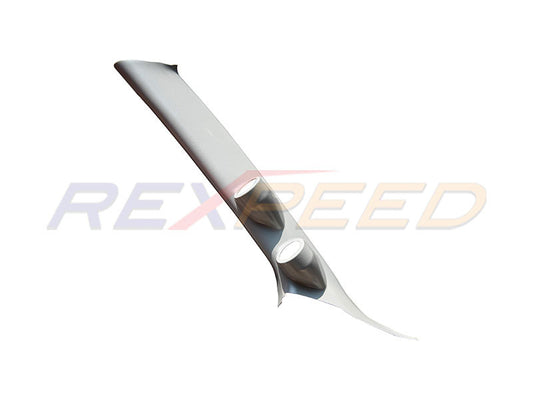 Rexpeed Evo X Double Pillar Pod ABS Black for Mitsubishi Lancer Evolut