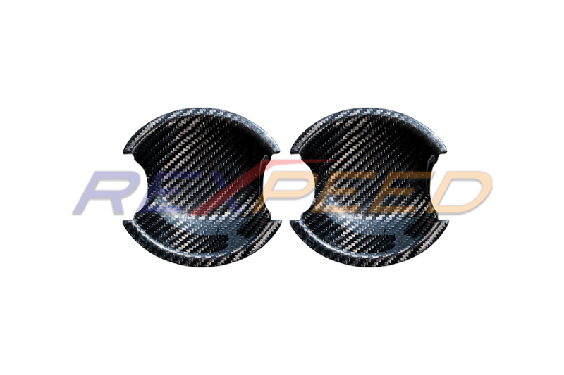 Rexpeed GR86 / BRZ Door Handle Base Cover Dry Carbon