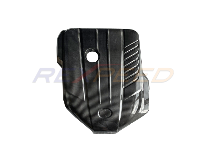 Rexpeed Dry Carbon Engine Cover for Toyota Supra - Full