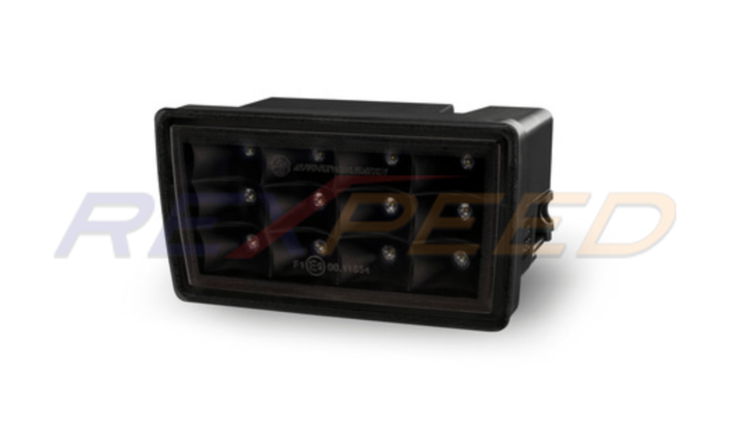 Rexpeed Rear Fog Light Clear Lens Red Base for WRX