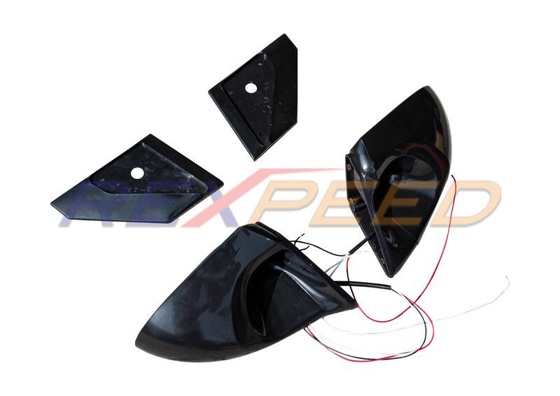 Rexpeed Ganador Style Mirrors LHD for Lancer Evolution