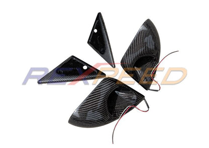 Rexpeed Ganador Style Mirrors LHD for Lancer Evolution