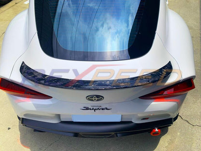 Rexpeed V2 Forged Carbon Spoiler Gloss for Toyota Supra