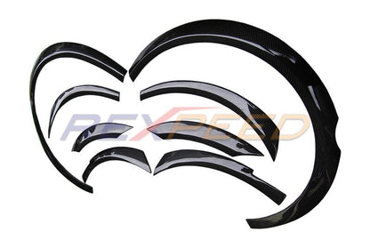 Rexpeed Supra GR V2 Carbon Fibre Fender Trim Kit Matte for Toyota Supr