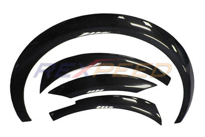 Rexpeed Supra GR V2 Carbon Fibre Fender Trim Kit Matte for Toyota Supr