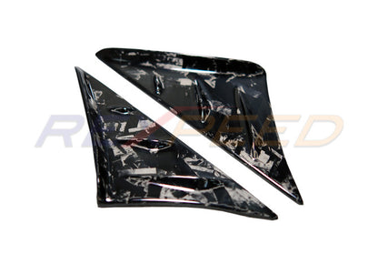 Rexpeed Forged Carbon Wind Deflector Gloss for Toyota Supra