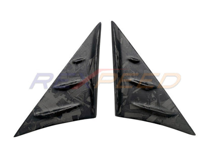 Rexpeed Forged Carbon Wind Deflector Gloss for Toyota Supra