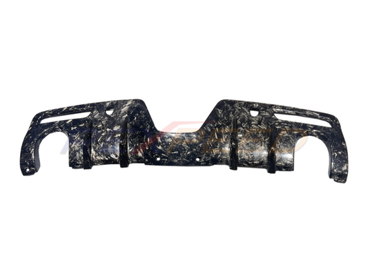 Rexpeed V3 Forged Carbon Rear Diffuser Gloss for Toyota Supra
