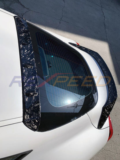 Rexpeed V3 Forged Carbon Roof Spoiler Matte for Toyota Supra