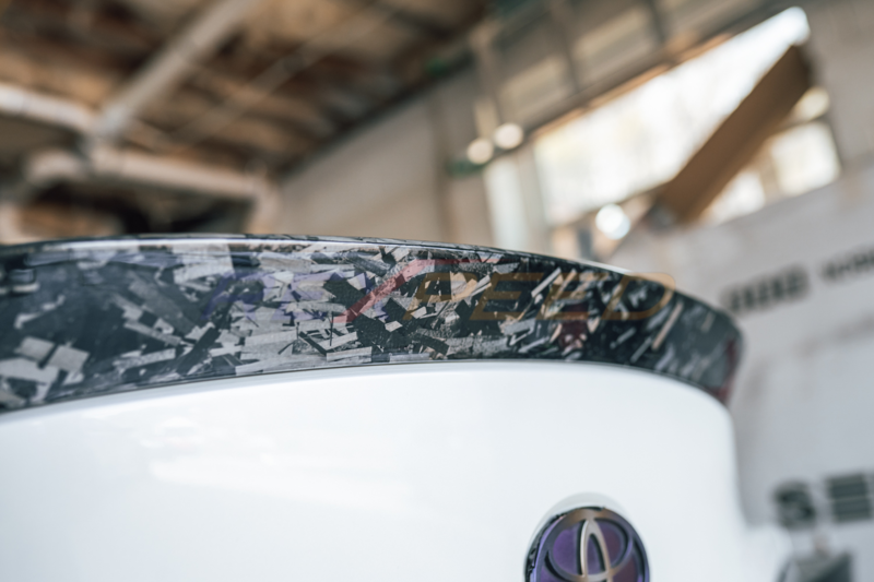 Rexpeed Forged Carbon Trunk Spoiler Matte for Toyota Supra 2020+