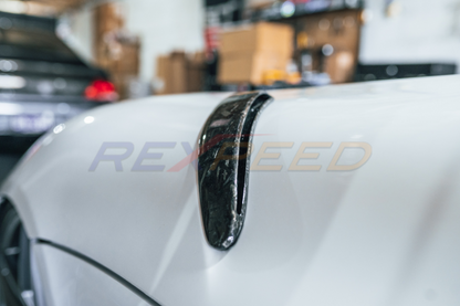 Rexpeed Supra V2 Forged Carbon Bonnet Ducts Matte | 2020+