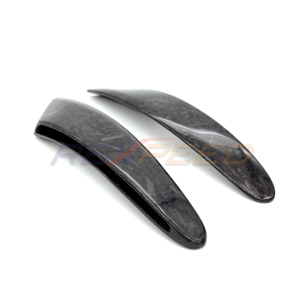 Rexpeed Supra V2 Forged Carbon Bonnet Ducts Matte | 2020+