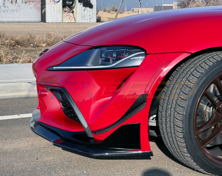 Rexpeed Supra GR V7 Carbon Fibre Front Splitter
