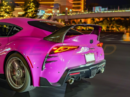 Rexpeed V1 Carbon Fiber Rear Canards for Toyota Supra