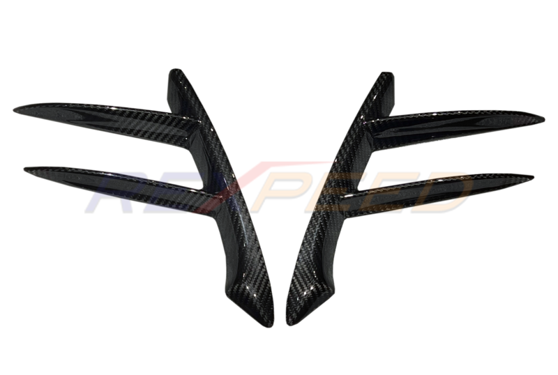 Rexpeed V1 Carbon Fiber Rear Canards for Toyota Supra