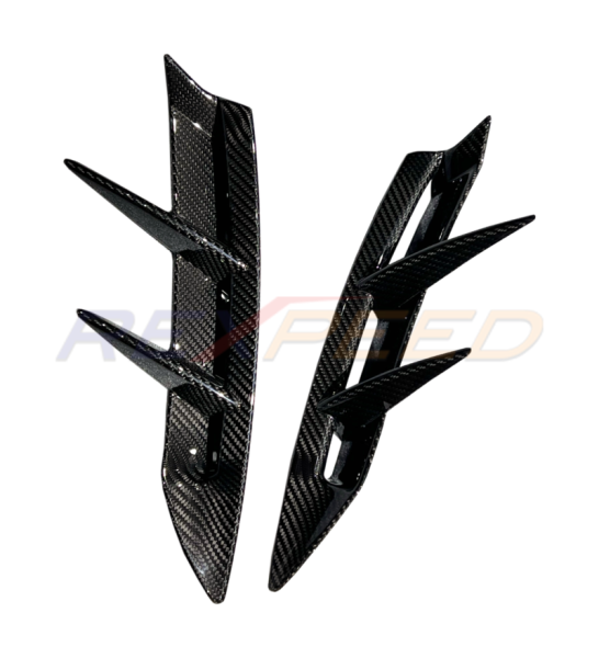 Rexpeed Dry Carbon Rear Canards V2 for Toyota Supra