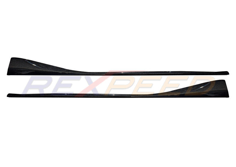 Rexpeed Carbon Fiber Side Skirts for Toyota Supra