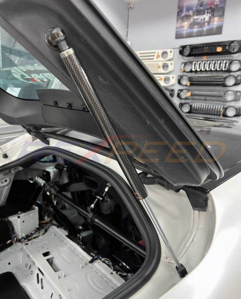 Rexpeed Carbon Fibre Trunk Dampers for Toyota Supra A90
