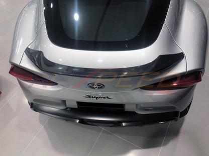 Rexpeed Supra GR Dry Carbon Spoiler Matte for Toyota Supra