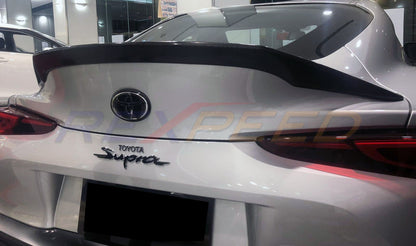Rexpeed Supra GR Dry Carbon Spoiler Matte for Toyota Supra