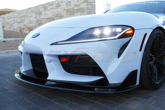 Rexpeed Supra GR V2 Carbon Fibre Front Splitter Artisan