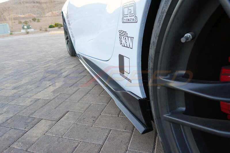 Rexpeed Supra GR V2 CF Side Skirt Extension Artisan for Toyota