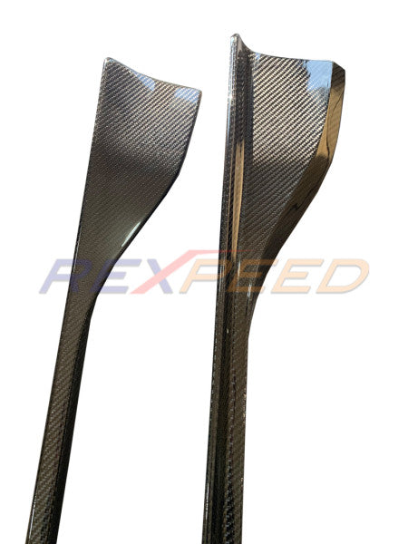 Rexpeed Supra GR V3 Carbon Fibre Side Skirt Gloss