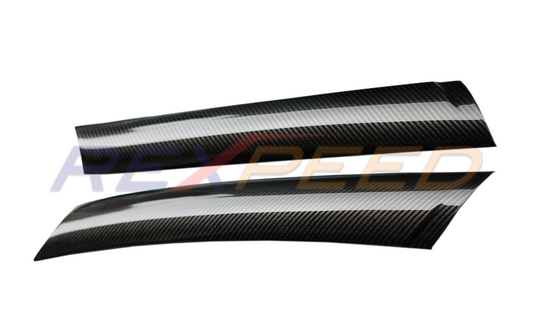 Rexpeed Dry Carbon A-Pillar Cover Gloss for Toyota Supra