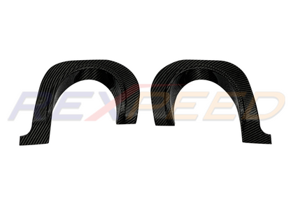 Rexpeed Dry Carbon Rear Bumper Exhaust Shield for Toyota Supra