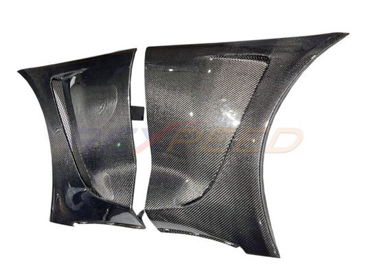 Rexpeed Dry Carbon Front Fender Duct Panel Gloss for Toyota Supra