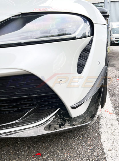 Rexpeed Supra GR V7 Dry Carbon Front Canards