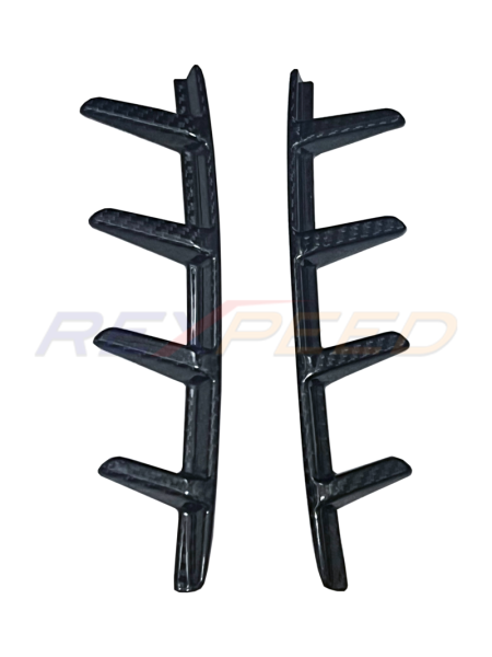 Rexpeed Supra GR Dry Carbon Rear Duct Cover Set 2-Piece
